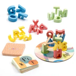 Djeco Stem Toys|Games^ABC Boom - Vocabulary and Dexterity Game