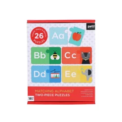 Petit Collage Jigsaws / Puzzles|Age 3^Alphabet Two-Piece Puzzles