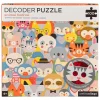 Petit Collage Jigsaws / Puzzles|Age 7 & 8^Animal Festival Decoder Puzzle