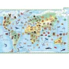 Djeco Stem Toys|Jigsaws / Puzzles^Animals Observation Puzzle + Poster & Book