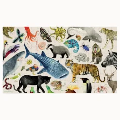 Moulin Roty Jigsaws / Puzzles|Age 9 & 10^Animals of the World - Jigsaw Puzzle