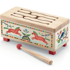 Djeco Early Learning|Musical / Auditory^Animambo Wooden Drum