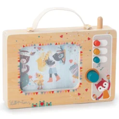 Lilliputiens Early Learning|Musical / Auditory^Animated Wooden Music Box