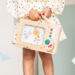 Lilliputiens Early Learning|Musical / Auditory^Animated Wooden Music Box