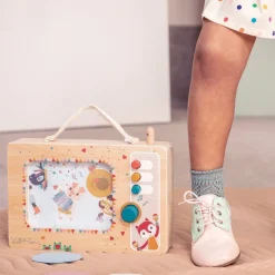 Lilliputiens Early Learning|Musical / Auditory^Animated Wooden Music Box