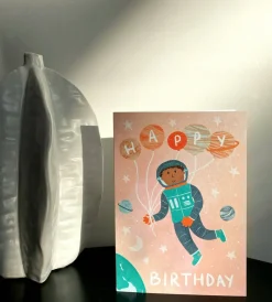 Lauren Sissons Studio Art / Craft^Astronaut Happy Birthday Card | Kids