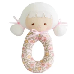 Alimrose Rattles / Clutching|Newborn^Audrey Grab Rattle Blossom Lily Pink