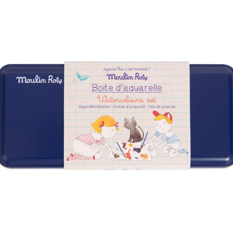Moulin Roty Art / Craft|Age 7 & 8^Aujourd’hui Watercolour Paint Set