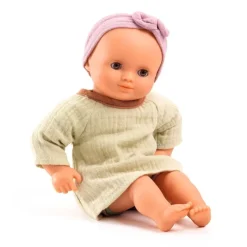Djeco Dolls|Dolls^Baby Pistachio Pomea Soft Body Doll