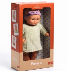 Djeco Dolls|Dolls^Baby Pistachio Pomea Soft Body Doll