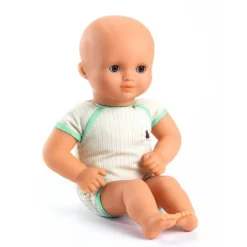 Djeco Dolls|Dolls^Baby Pistachio Pomea Soft Body Doll