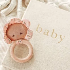 Alimrose Rattles / Clutching|Newborn^Baby Teether Rattle Posy Heart