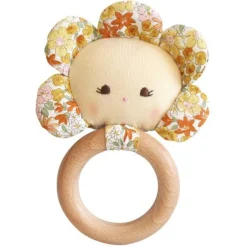 Alimrose Rattles / Clutching|Newborn^Baby Teether Rattle Sweet Marigold