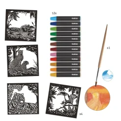 Djeco Art / Craft|Age 9 & 10^Backlight Watercolour Workshop