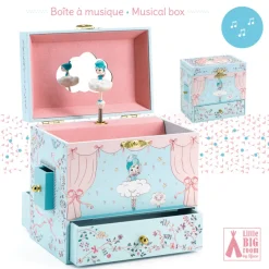 Djeco Musical / Auditory|Age 7 & 8^Ballerina On Stage Music Box