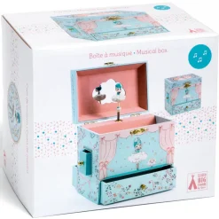 Djeco Musical / Auditory|Age 7 & 8^Ballerina On Stage Music Box