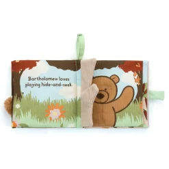 Jellycat Jellycat Books|Jellycat Toys^Bartholomew Bear Loves You - Fabric Activity Book