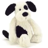 Jellycat Jellycat Toys^Bashful Black & Cream Puppy - Medium