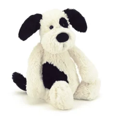 Jellycat Jellycat Toys^Bashful Black & Cream Puppy - Small