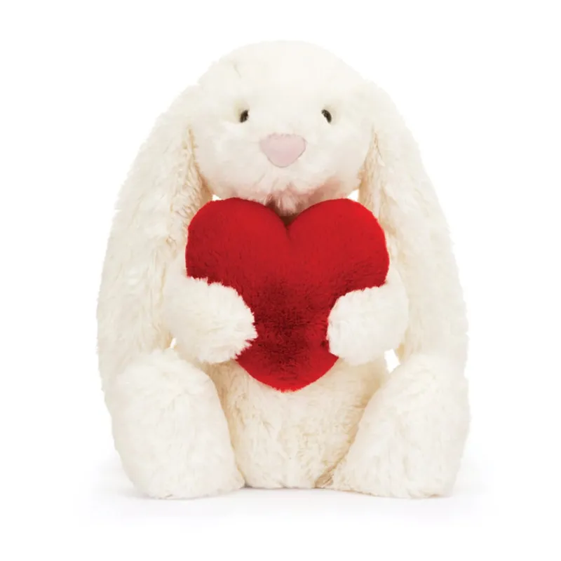 Jellycat Jellycat Toys^Bashful Red Love Heart Bunny - Medium