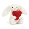 Jellycat Jellycat Toys^Bashful Red Love Heart Bunny - Small