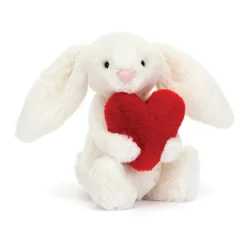 Jellycat Jellycat Toys^Bashful Red Love Heart Bunny - Small