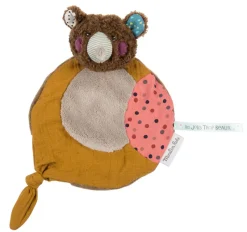 Moulin Roty Comforters|Soft Toys^Beaux Brown Bear Comforter