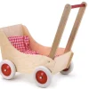Egmont Toys Role Play|Dolls^Beechwood Pram + Red Gingham Bedding