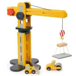 Mentari Wooden Vehicles|Vehicles / Cars / Trucks^Big Yellow Crane