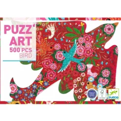 Djeco Jigsaws / Puzzles|Teenager^Bird Art Puzzle - 500 Piece