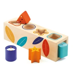 Djeco Early Learning|Stacking / Sorting^Boitabasic Shape Sorter