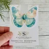 Scattered Seed Co Teenager|Age 11 & 12^Bookmark | Magnetic | Teal butterfly
