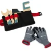 Janod Role Play|Hammer / Lace^BricoKids DIY Tool Belt and Gloves Set