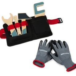 Janod Role Play|Hammer / Lace^BricoKids DIY Tool Belt and Gloves Set