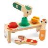 Djeco Early Learning|Hammer / Lace^Bricolou Wood Tool Set