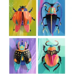 Djeco Art / Craft|Age 11 & 12^Bugs 3D Poster Craft