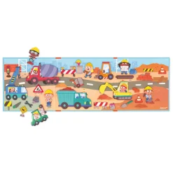 Janod Age 5 & 6|Age 4^Building Site Magnetic Story