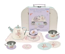 Retro Toys Role Play|Age 4^Bunny Ballerina Tin Tea Set