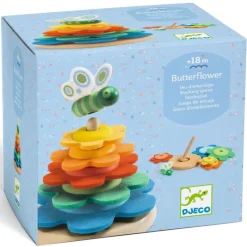 Djeco Early Learning|Stacking / Sorting^Butterflower Stacker
