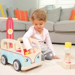 Indigo Jamm Early Learning|Active Play^Campervan Walker | Shape Sorter