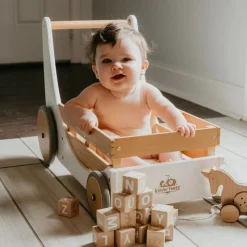Kinderfeets Active Play|Push / Pull^Cargo Walker - White