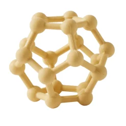 Nordic Kids Rattles / Clutching|Activity Toys^Cedric Silicone Teething Fidget Ball (Lemon)