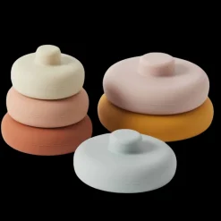 Nordic Kids Early Learning|Stacking / Sorting^Charli Silicone Round Stacker