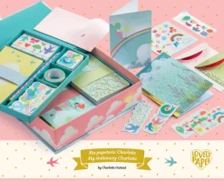 Djeco Stationery|Age 9 & 10^Charlotte Stationery | Box Set