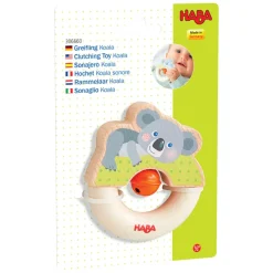 Haba Rattles / Clutching|Newborn^Clutching Toy Wooden Koala