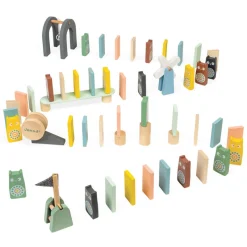 Janod Stem Toys|Wooden Blocks^Cocoon Large Domino Set