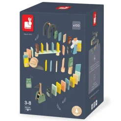 Janod Stem Toys|Wooden Blocks^Cocoon Large Domino Set