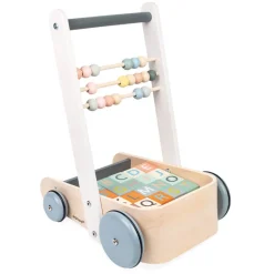 Janod Wooden Blocks|Push / Pull^Cocoon Walker With Blocks
