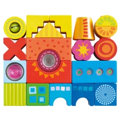 Haba Wooden Blocks|Stem Toys^Colour Joy Building Blocks (Germany)
