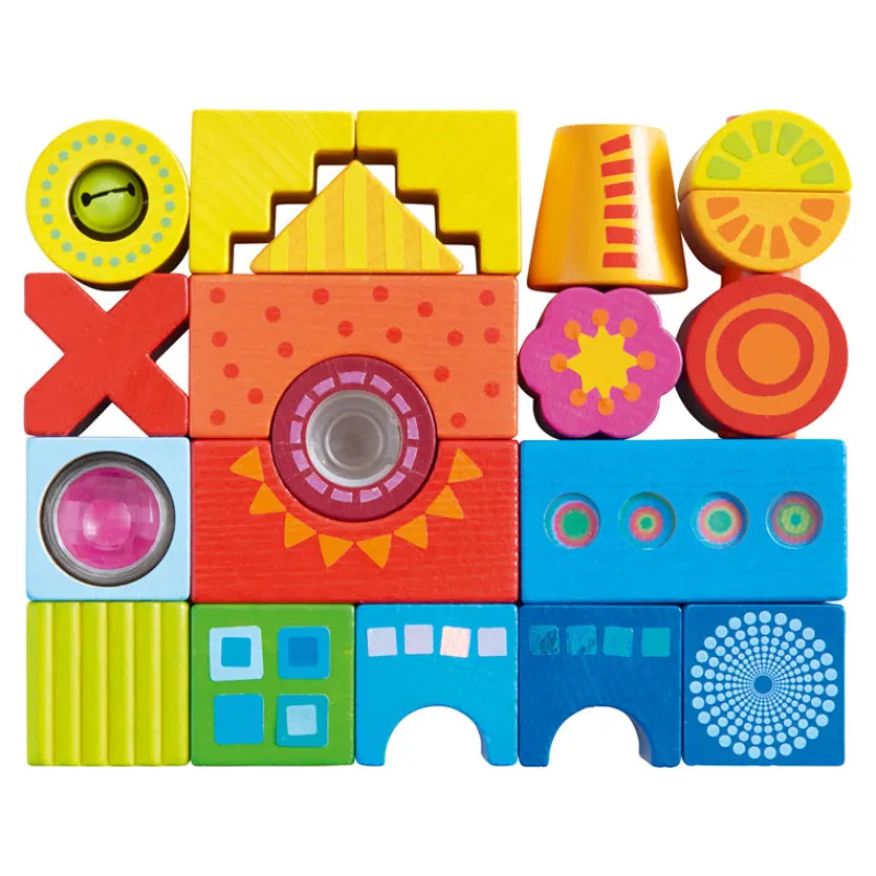 Haba Wooden Blocks|Stem Toys^Colour Joy Building Blocks (Germany)